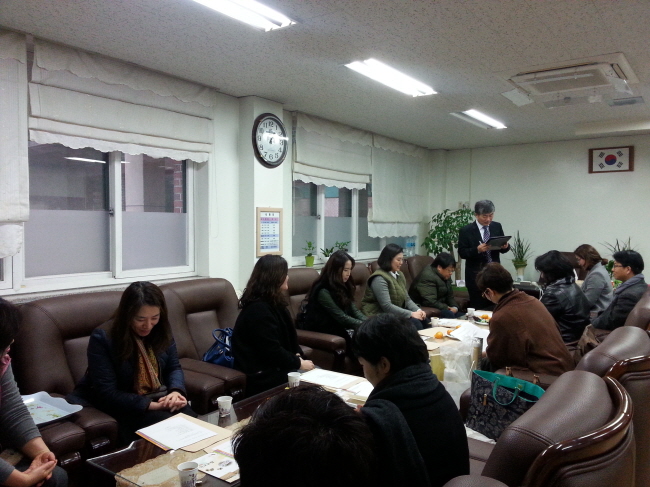 운천중학교 학부모 재능기부 교육 현장<시민기자 김유경>;