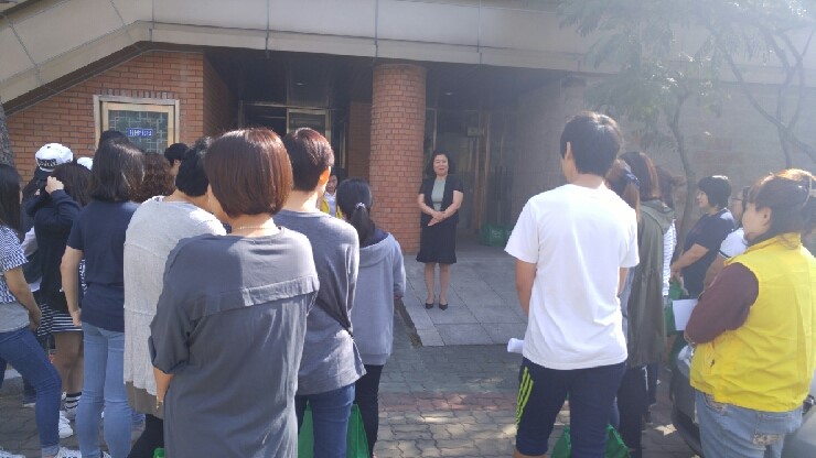 학교 밖 인성교육을 실천하고 있는 세마중 세교(世交) 누리단 