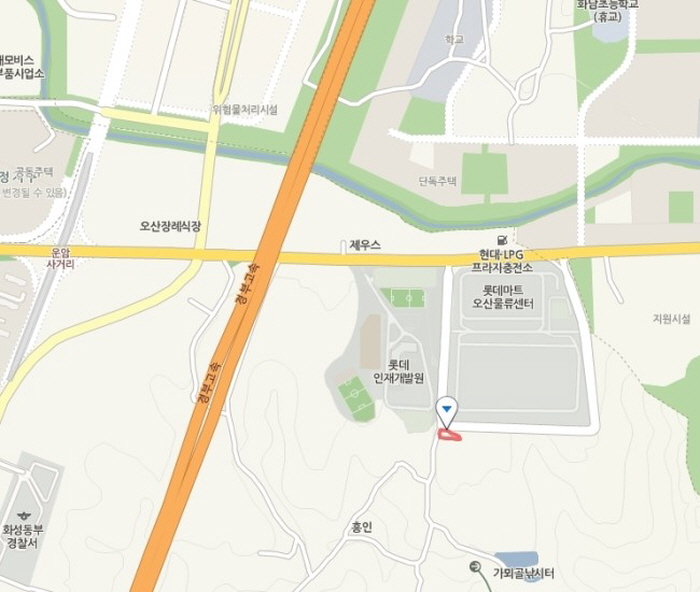 오산시 부산동에 가면 현존하는 서낭이 있다