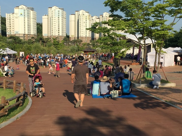 [제1회 오산 까마귀복면가왕가요제] 결선의 현장, 더위야 물럿거라! <시민기자 손선미>;