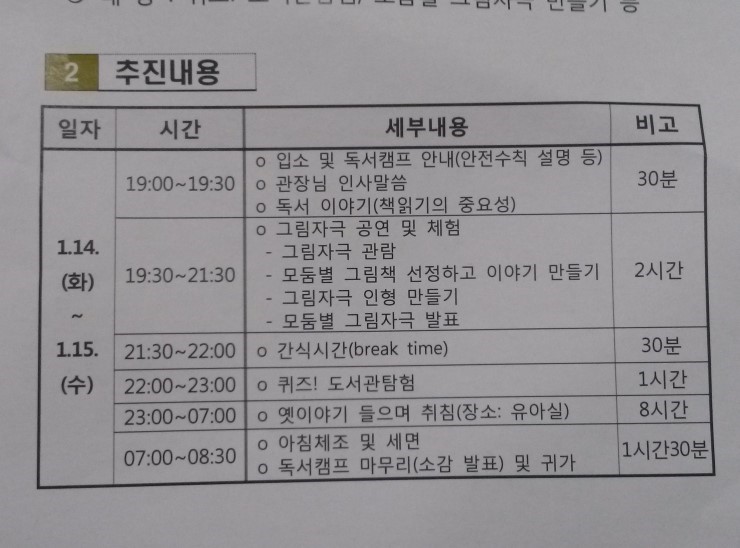 온 몸으로 느끼는 도서관 체험! 오산시 초평도서관 1박 2일 독서캠프