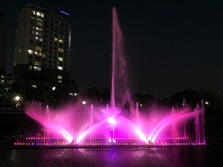 도심의 무더위를 식혀주는 오산 곳곳의 분수들 <시민기자 박현숙>