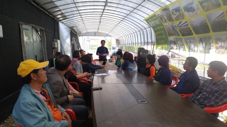 오산시 세마동의 봄 행사 함박웃음 꽃으로 피어나요<시민기자 박남원>;