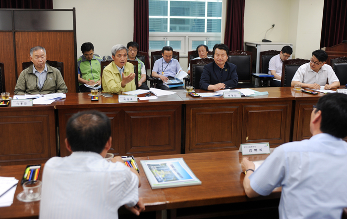 오산시, 오산천 범람 사전예방차 LH방문