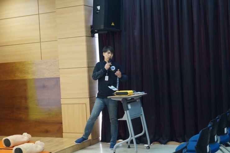 오산시 자원봉사센터, 시민대상 심폐소생술 교육 실시<시민기자 박화규>;