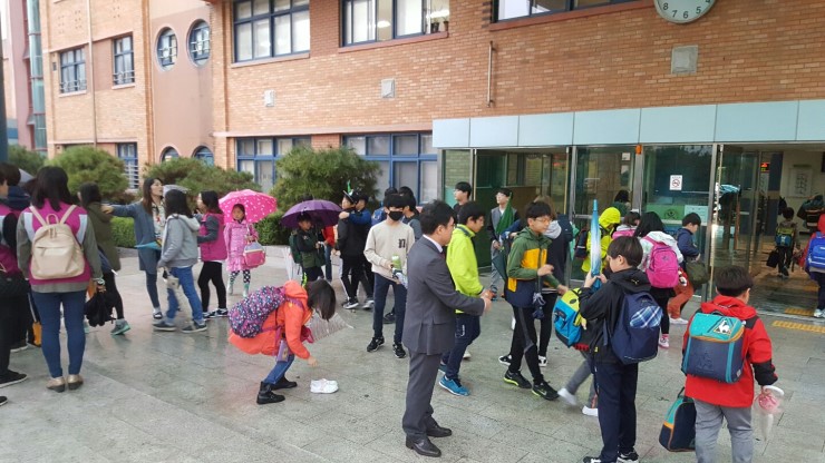 오산 시민학교 대원초 안전 체험관 탐방<시민기자 박유진>;