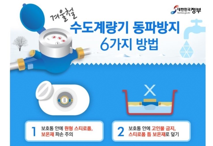 추운겨울 수도 계량기 동파사고 관리하기<시민기자 박유진>;