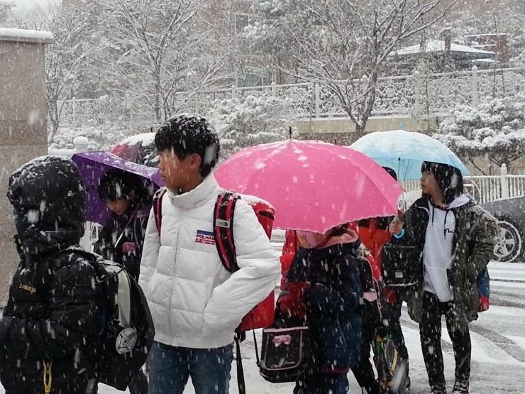 오산시청 가족여성과와 함께한 학교폭력 예방 캠페인 