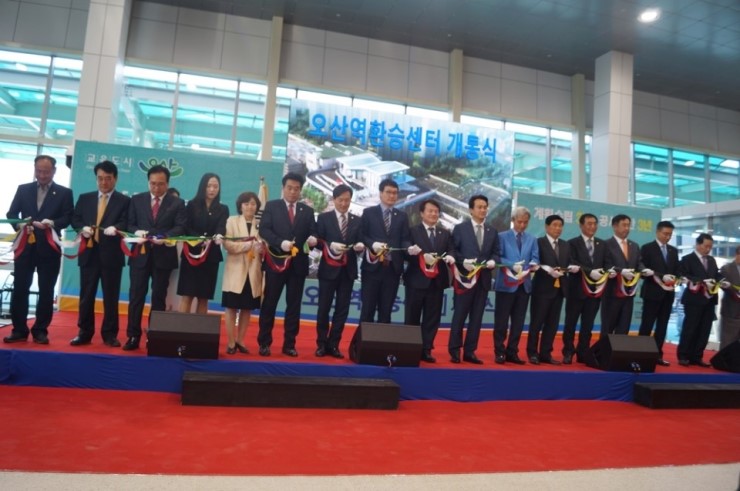 전국 최초 철로 위 오산역 환승센터 개통식<시민기자 박화규> 