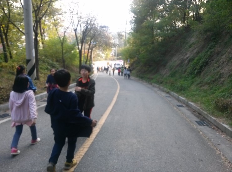 단풍구경 멀리가지 마시고, 아이들과 함께 오산 필봉산으로~