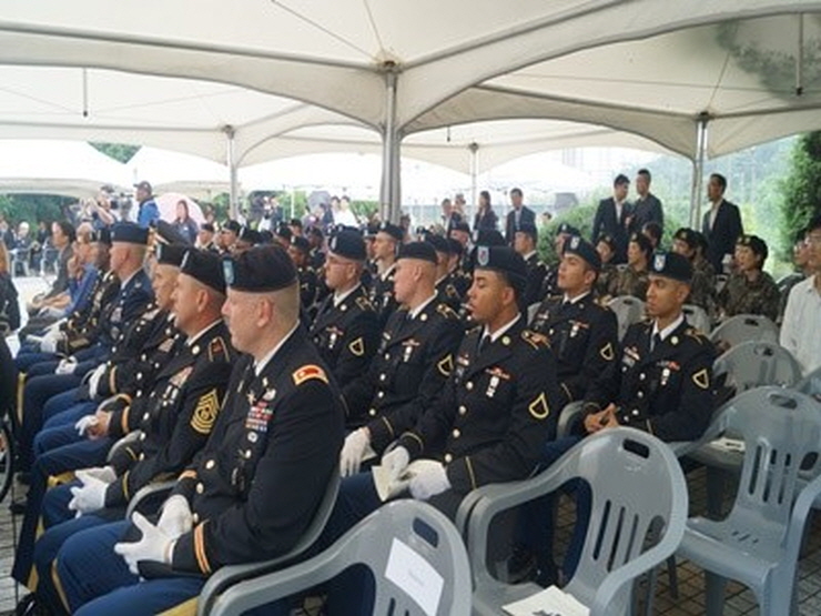 오산 죽미령전투에서 희생된 스미스부대 전몰장병을 추모하며 <시민기자 박화규>;