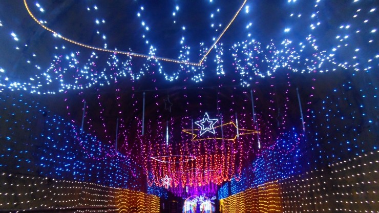 오산 외삼미동 별빛터널을 가보다.