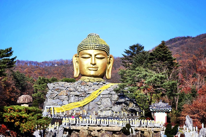 오산에서 가까운 와우정사에서 2013년을 비우고 2014년을 채우세요