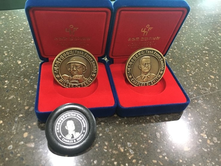 오산 유엔군초전기념관의 개관 5주년 기념주화 배포행사 <시민기자 안기남>