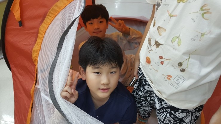 텐트에서 마지막 소중한 추억2