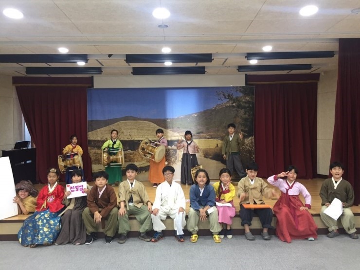 전설탐험대 미술 전시회와 작은 발표회